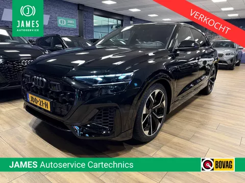 Audi Q8 55 TFSI e quattro Pro Line |PHEV|Trekhaak|HUD|Stoel koel/verwarming|Carplay|Matrix LED|