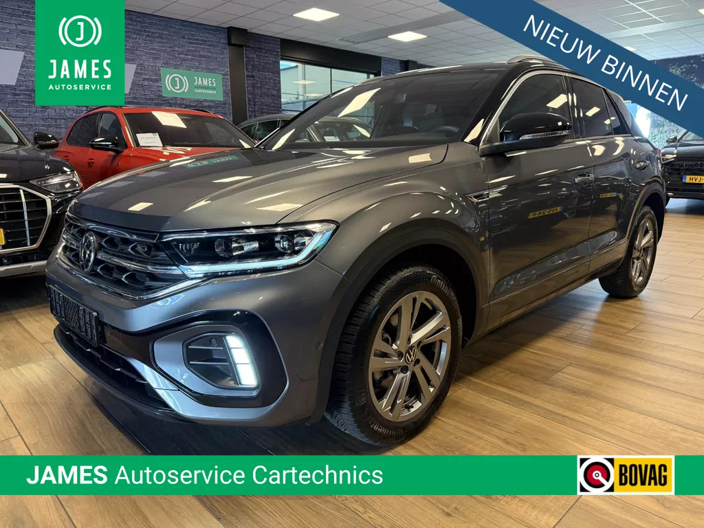 Volkswagen T-Roc 1.5 TSI R-Line DSG |Ergo bestuurderstoel|Stoelverwarming|NAVI&amp;CARPLAY|TREKHAAK|IQ LED|CLIMA|