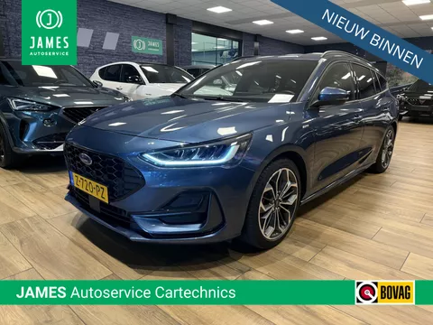 Ford Focus Wagon 1.0 EcoBoost Hybrid ST Line X Trekhaak 13Polig|Stuur&amp;stoel verwarming|Carplay|PDC|Automaat