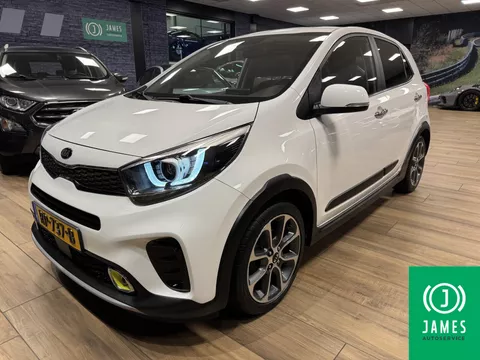 Kia Picanto 1.0 T-GDI X-Line |Stoelverw|Navigatie|Leder|Apple carplay